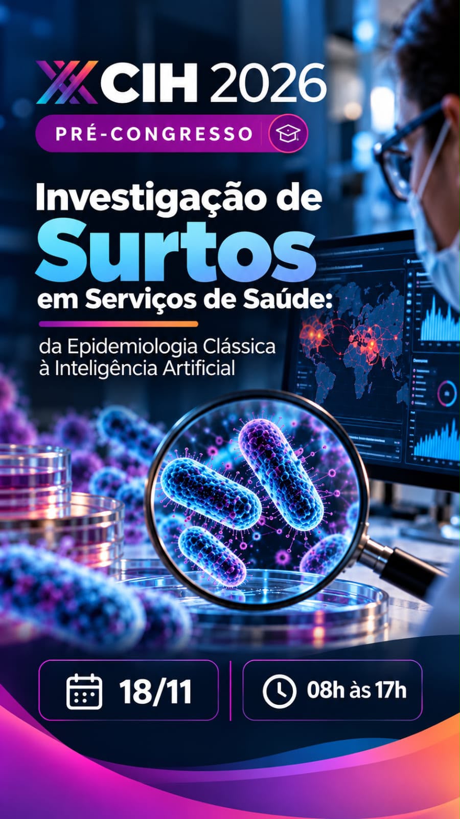 Pr�-Congresso CIH 2026 - Infec��o Associada a Pr�tese Articular